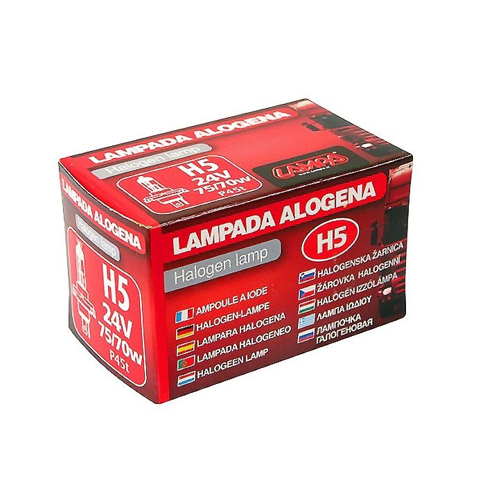  ΛΑΜΠΑ ΑΛΟΓΟΝΟΥ Η5 24V 75/70W (P45t) 