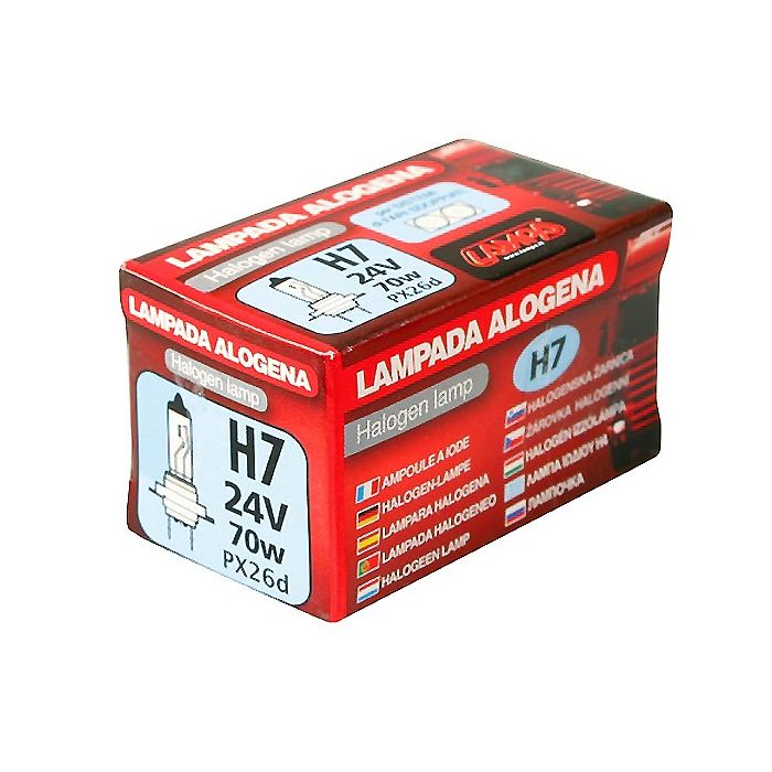  ΛΑΜΠΑ ΑΛΟΓΟΝΟΥ Η7 24V 70W (PX26d) 