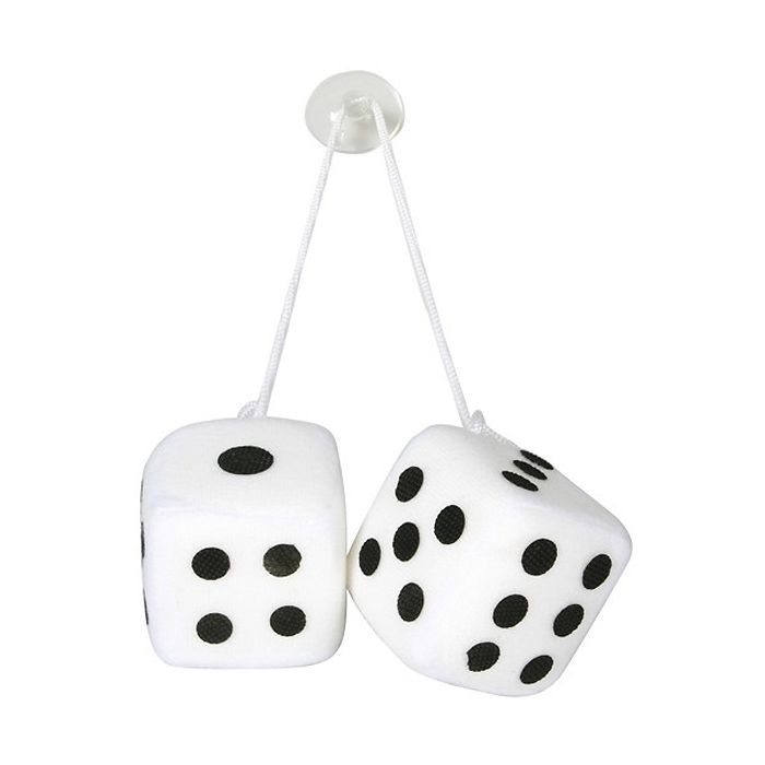  ΔΙΑΚΟΣΜΗΤΙΚΑ ΖΑΡΙΑ ΑΣΠΡΑ LUCKY VEGAS 7x7cm 