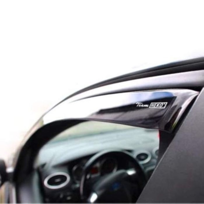  FORD FIESTA MK6 5D 2008-2017 ΖΕΥΓΑΡΙ ΑΝΕΜΟΘΡΑΥΣΤΕΣ ΑΠΟ ΕΥΚΑΜΠΤΟ ΦΙΜΕ ΠΛΑΣΤΙΚΟ HEKO - 2 ΤΕΜ. 
