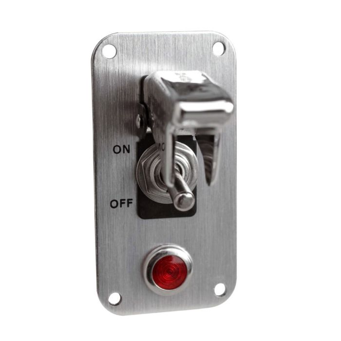  ΔΙΑΚΟΠΤΗΣ ON/OFF BABY GO LIGHT EVO ΑΕΡΟΠΟΡΙΚΟΥ ΤΥΠΟΥ 12V 20A ΚΑΙ ΕΝΔΕΙΞΗ LED (ΜΕ ΚΑΠΑΚΙ ΚΑΙ ΒΑΣΗ ΧΡΩΜΙΟΥ) 