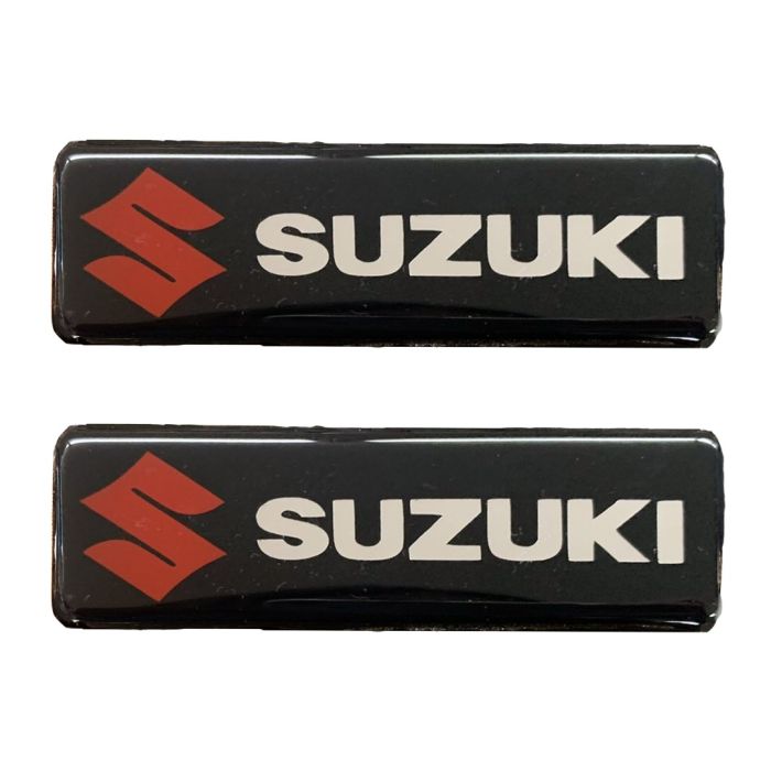  SUZUKI ΣΗΜΑΤΑ ΒΙΔΩΤΑ 10 Χ 3 cm ΕΠΟΞΕΙΔΙΚΗΣ ΡΥΤΙΝΗΣ (ΥΓΡΟ ΓΥΑΛΙ) ΣΕ ΜΑΥΡΟ/ΧΡΩΜΙΟ/ΚΟΚΚΙΝΟ ΓΙΑ ΠΑΤΑΚΙΑ - 2 ΤΕΜ. 