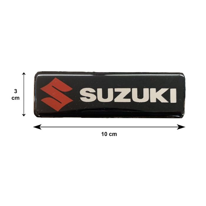  SUZUKI ΣΗΜΑΤΑ ΒΙΔΩΤΑ 10 Χ 3 cm ΕΠΟΞΕΙΔΙΚΗΣ ΡΥΤΙΝΗΣ (ΥΓΡΟ ΓΥΑΛΙ) ΣΕ ΜΑΥΡΟ/ΧΡΩΜΙΟ/ΚΟΚΚΙΝΟ ΓΙΑ ΠΑΤΑΚΙΑ - 2 ΤΕΜ. 