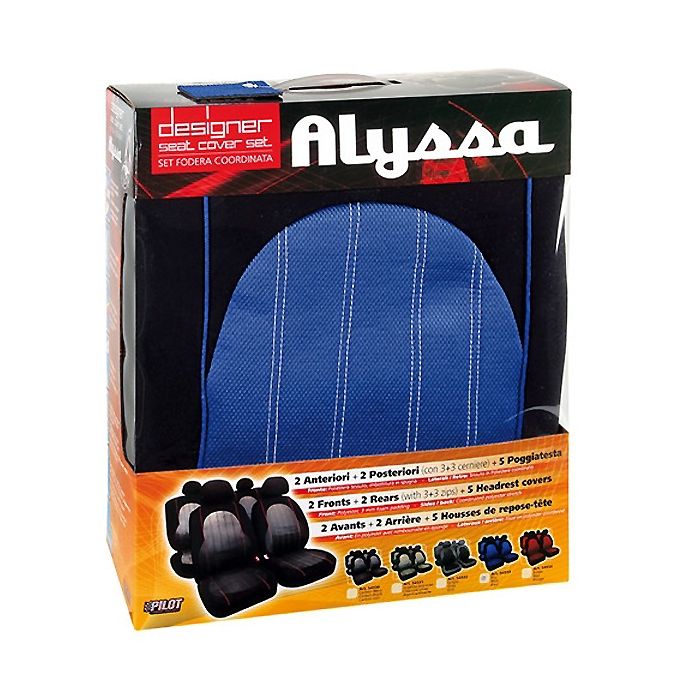  ΚΑΛΥΜΜΑΤΑ ΚΑΘΙΣΜΑΤΩΝ Alyssa ΜΠΛΕ 