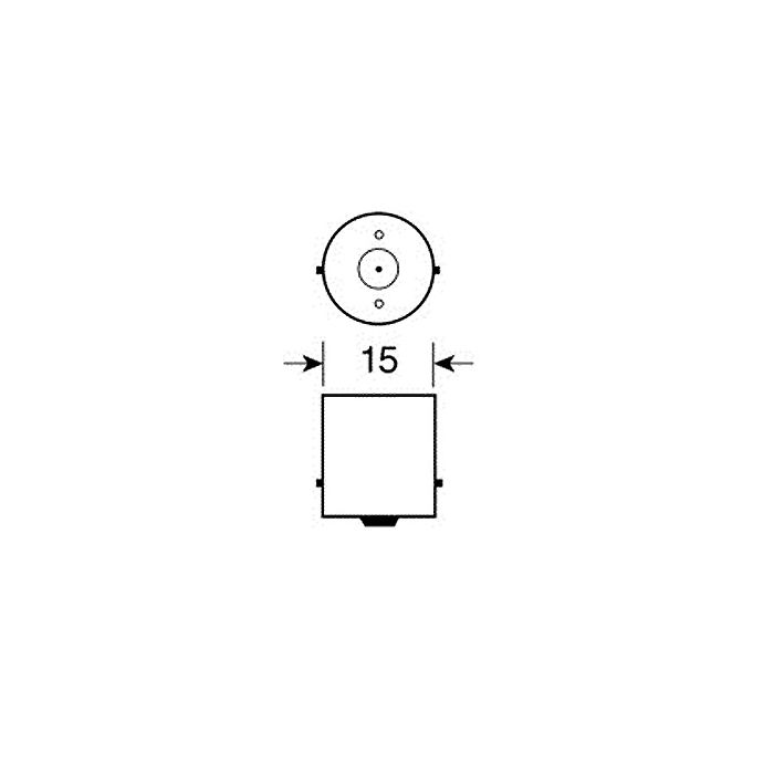  ΛΑΜΠΑΚΙ P21W 12V BA15s HYPER-LED18 