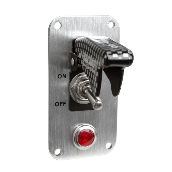  ΔΙΑΚΟΠΤΗΣ ON/OFF BABY GO LIGHT EVO ΑΕΡΟΠΟΡΙΚΟΥ ΤΥΠΟΥ 12V 20A ΚΑΙ ΕΝΔΕΙΞΗ LED (CARBON ΚΑΠΑΚΙ ΜΕ ΒΑΣΗ ΧΡΩΜΙΟΥ) 