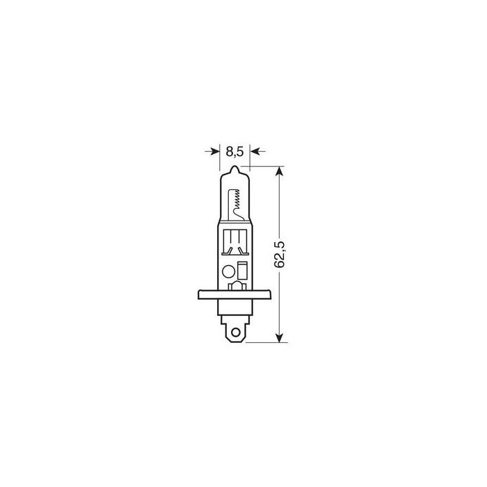  H1 12V 55W P14,5s 