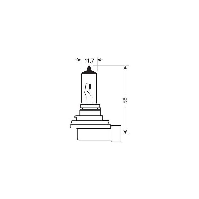  H11 12V 55W PGJ19-2 