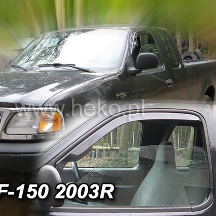  FORD F150 XLT 2D 1999-2003 ΖΕΥΓΑΡΙ ΑΝΕΜΟΘΡΑΥΣΤΕΣ ΑΠΟ ΕΥΚΑΜΠΤΟ ΦΙΜΕ ΠΛΑΣΤΙΚΟ HEKO - 2 ΤΕΜ. 