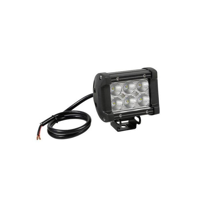  ΠΡΟΒΟΛΕΑΣ ΕΡΓΑΣΙΑΣ  WL-6 9/32V 6 CREE LED 18W 1560LM 6.000K (112 x 113 x 66 mm) ΜΕ ΦΩΣ ΔΙΑΘΛΑΣΗΣ -1ΤΕΜ. 