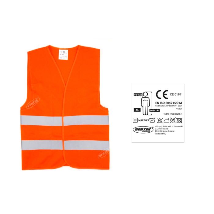  ΓΙΛΕΚΟ ΕΚΤΑΚΤΗΣ ΑΝΑΓΚΗΣ XL (ΦΩΣΦΟΡΙΖΕ/ΠΟΡΤΟΚΑΛΙ/ΠΟΛΥΕΣΤΕΡΙΚΟ) AMiO - 1 ΤΕΜ. 