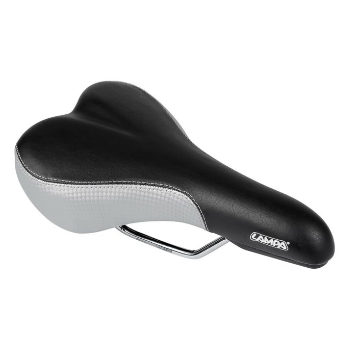  Σέλα ποδηλάτου (265x155mm /320gr) μαύρη/γκρι Sella Dynamic MTB/Racing S-17 Selle/Saddle 