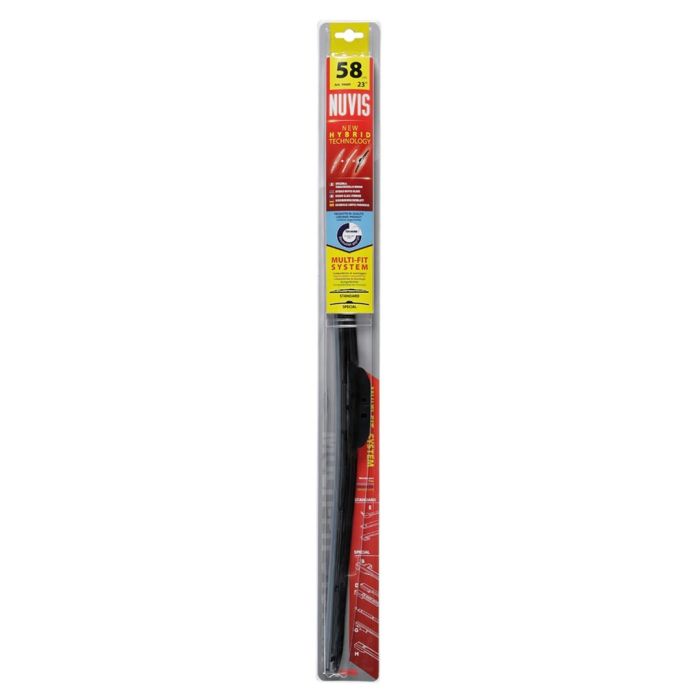 ΥΑΛΟΚΑΘΑΡΙΣΤΗΡΑΣ ΥΒΡΙΔΙΚΟΣ NUVIS 58 cm (23 INCH) ΜΕ 5 ΑΝΤΑΠΤΟΡΕΣ -1 TEM. 