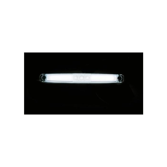  ΦΩΣ ΘΕΣΕΩΣ 12/24V 13LED NEON EFFECT 17cm ΛΕΥΚΟ ΑΔΙΑΒΡΟΧΟ 