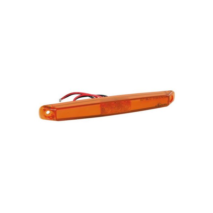  ΦΩΣ ΘΕΣΕΩΣ 12/24V 13LED NEON EFFECT 17cm ΠΟΡΤΟΚΑΛΙ ΑΔΙΑΒΡΟΧΟ 
