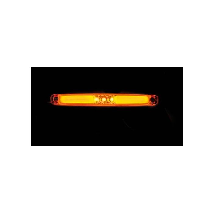  ΦΩΣ ΘΕΣΕΩΣ 12/24V 13LED NEON EFFECT 17cm ΠΟΡΤΟΚΑΛΙ ΑΔΙΑΒΡΟΧΟ 
