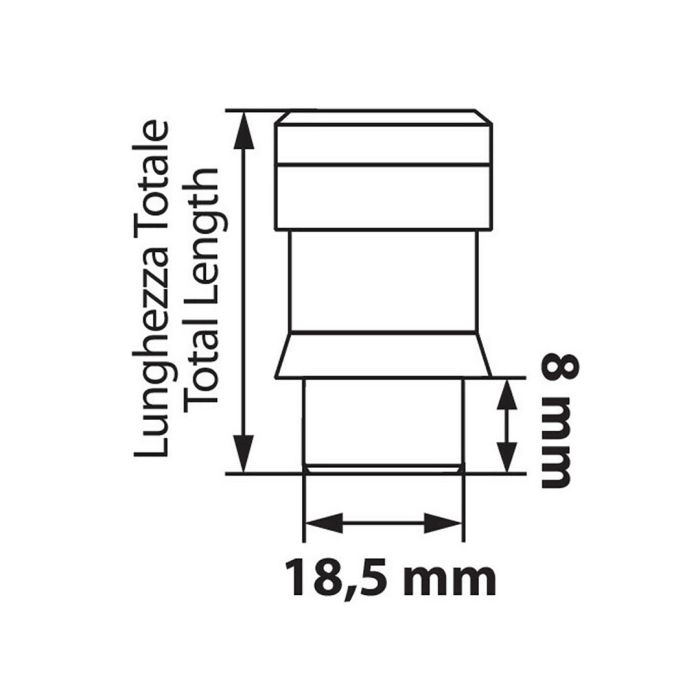  Μπουλόνια Ασφαλείας 12x1,50 42,2mm (19) ίσια με ροδέλα K010 5τεμ 