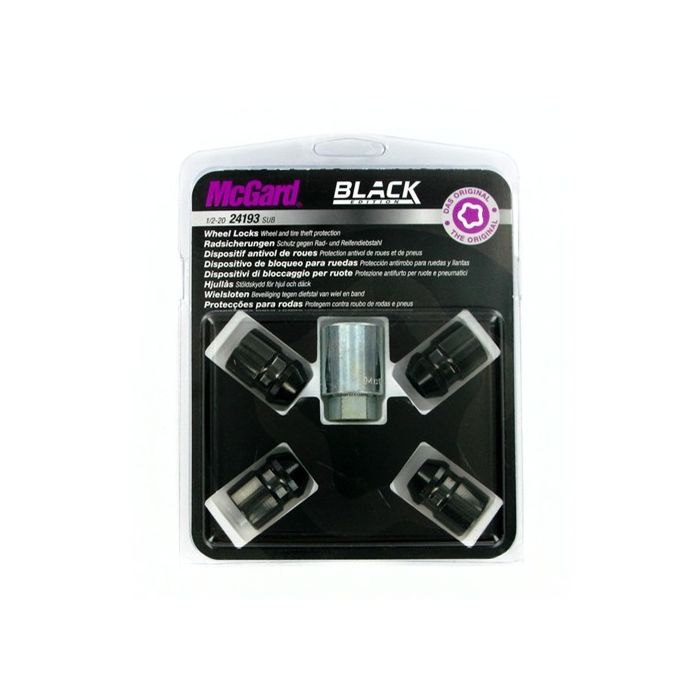 Μπουλόνια Ασφαλείας 1/2x20 32,5mm (19) κωνικά BLACK EDITION F010 