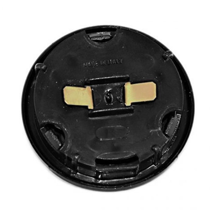  ΜΠΟΥΤΟΝ ΚΟΡΝΑΣ ΤΙΜΟΝΙΟΥ 2 ΕΠΑΦΩΝ ARGENTO LUISI 61,5 mm (ΧΡΩΜΙΟ/ΜΑΥΡΟ) 