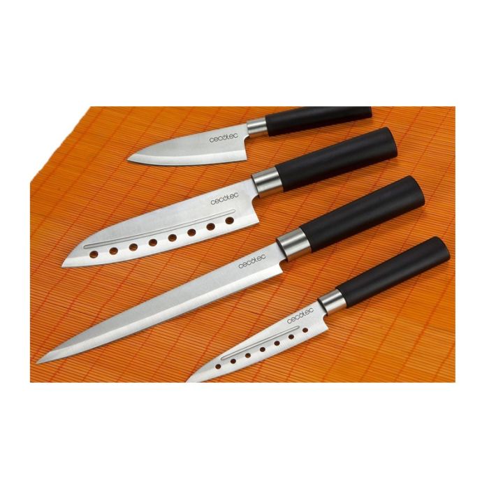  Σετ Επαγγελματικά Μαχαίρια 4 τμχ Santoku Cecotec CEC-01002 