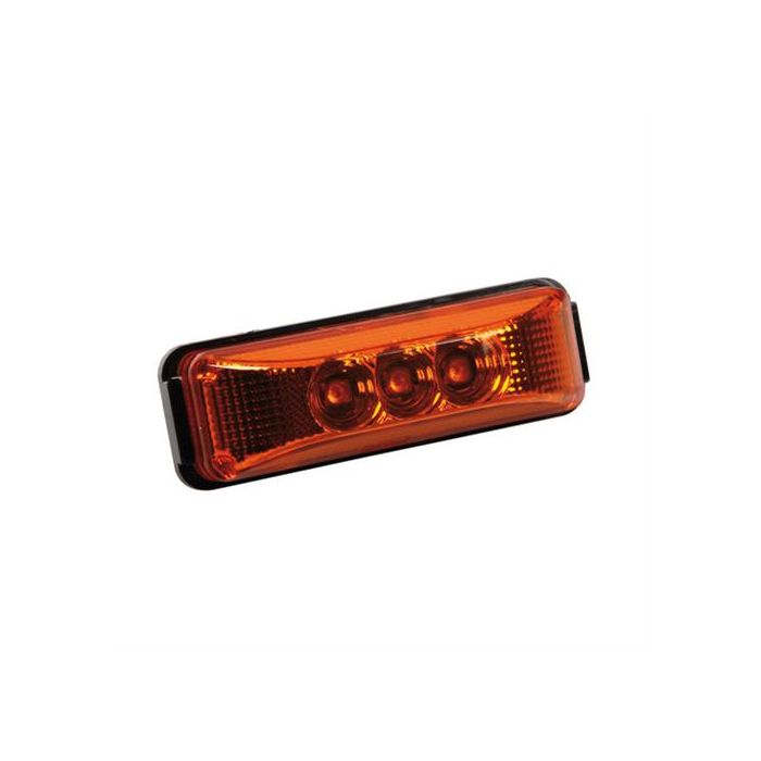  Φως Φορτηγού 24V 3LED Πορτοκαλί 103x35mm 