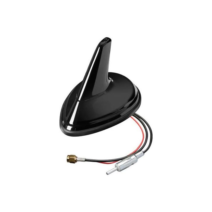  ΚΕΡΑΙΑ ΚΑΡΧΑΡΙΑΣ AERO-FIN 3 12V ΜΑΥΡΗ AM/FM/GPS ΜΕ ΕΝΙΣΧΥΤΗ ΣΗΜΑΤΟΣ 86x170x70mm 