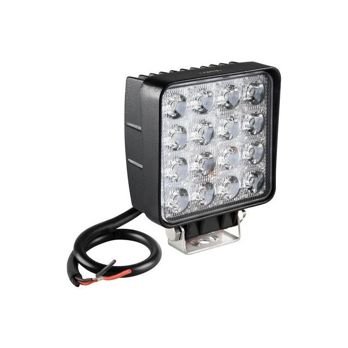  ΠΡΟΒΟΛΕΑΣ ΕΡΓΑΣΙΑΣ  WL-25 16LED 48W 3300lm 10-30V (108x128x58mm) ΦΩΣ ΔΙΑΘΛΑΣΗΣ -1ΤΕΜ. 