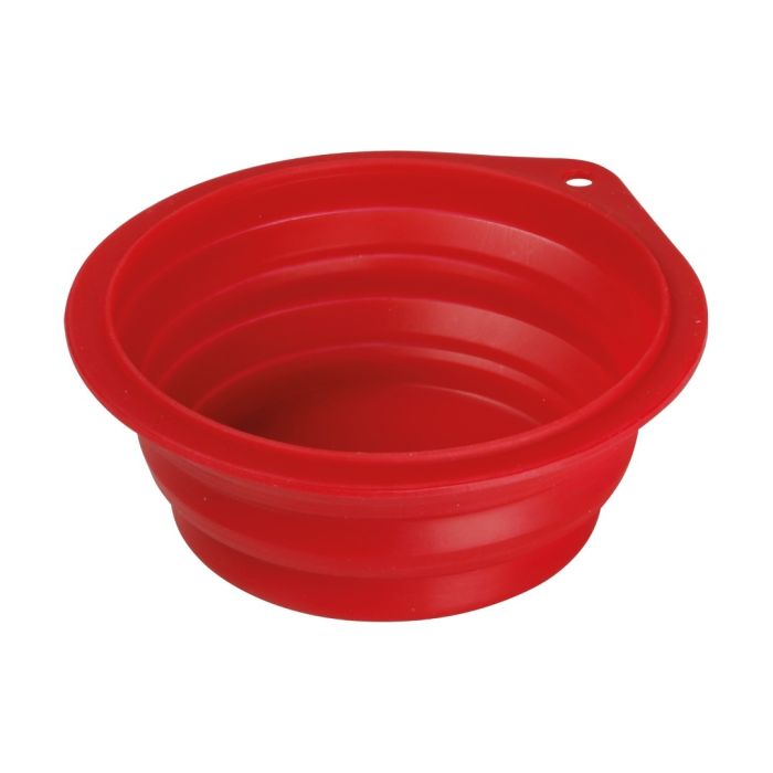  ΤΑΪΣΤΡΑ/ΜΠΟΛ ΤΑΞΙΔΙΟΥ PET TRAVEL BOWL 500 ml ΓΙΑ ΣΚΥΛΟΥΣ/ΓΑΤΕΣ/ΚΑΤΟΙΚΙΔΙΑ ΖΩΑ (ΣΙΛΙΚΟΝΗ/ΔΙΑΦΟΡΑ ΧΡΩΜΑΤΑ) 