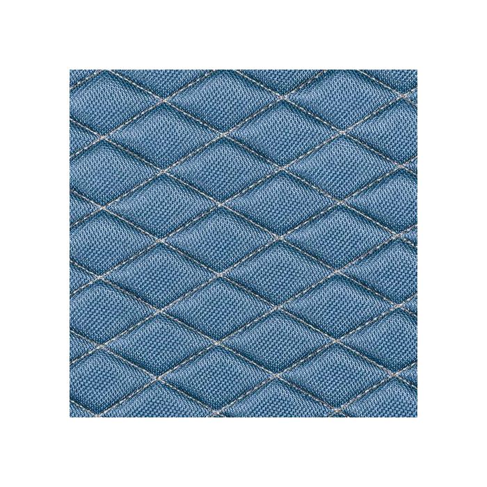  Πλατοκάθισμα με Προσκέφαλο COVER-TECH FABRIC 2τεμ. Γαλάζιο/Μπεζ 