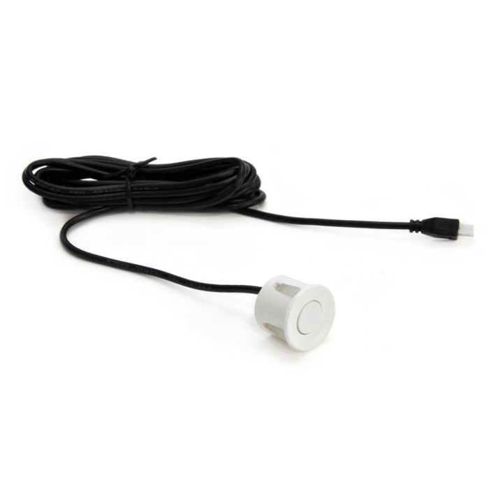  ΣΥΣΤΗΜΑ ΠΑΡΚΑΡΙΣΜΑΤΟΣ 12V 4 ΜΑΤΙΑ ΛΕΥΚΑ Φ22mm ΜΕ ΟΘΟΝΗ LED AMiO - 1 ΤΕΜ. 