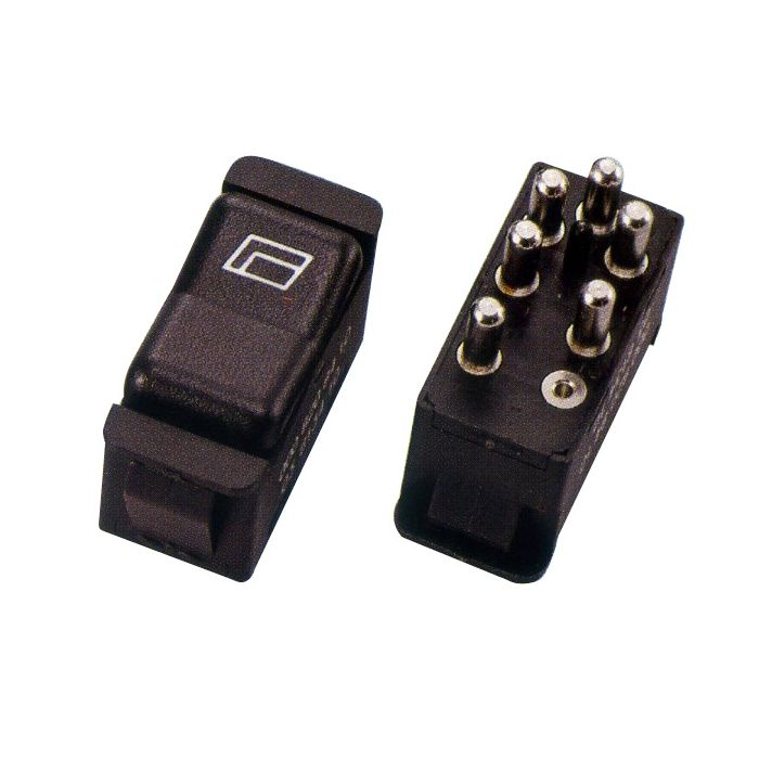  Διακόπτης Παραθύρου MERCEDES W123 76-85 ΔΕΞΙΑ ΜΟΝΟΣ 6PIN orig.0008208410 