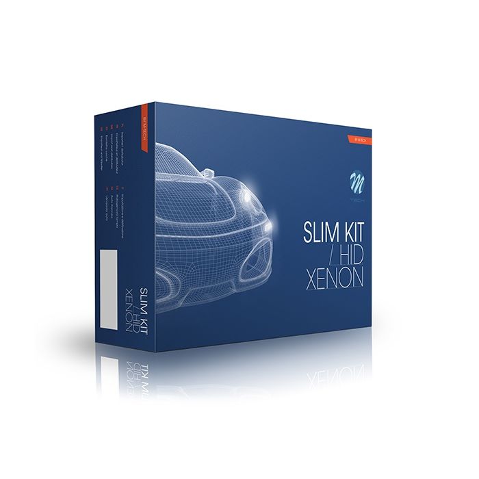  H4-3 HIGH-LOW 12V 6.000K BASIC SLIM BALLAST KIT XENON 