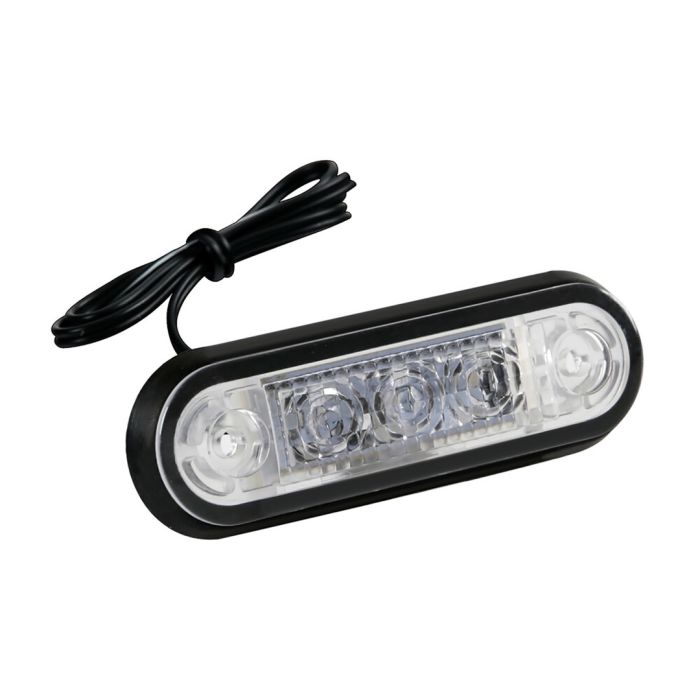  ΦΩΣ ΟΓΚΟΥ ΦΟΡΤΗΓΟΥ 24V 3 LED 80x22mm ΠΟΡΤΟΚΑΛΙ - 1 ΤΕΜ. 