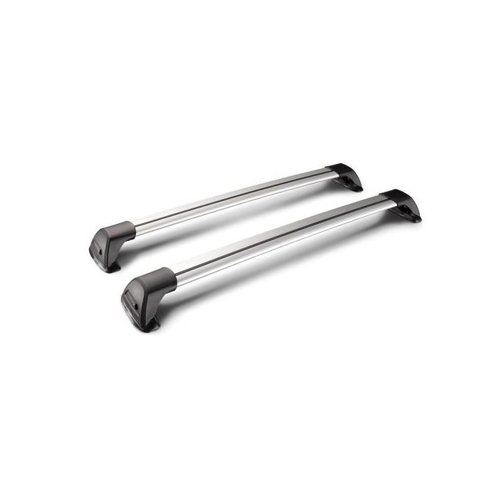  Μπάρες Οροφής Αλουμινίου YAKIMA FLUSH MIXED 100+105cm 1+1τεμ. με Κλείδωμα 