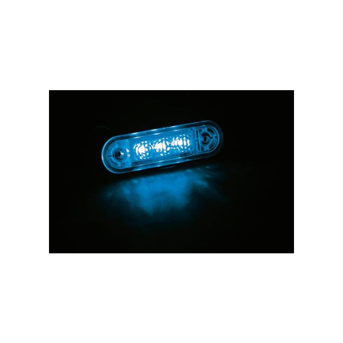  ΦΩΣ ΟΓΚΟΥ ΦΟΡΤΗΓΟΥ 24V 3LED 80x22mm ΜΠΛΕ 1ΤΕΜ 