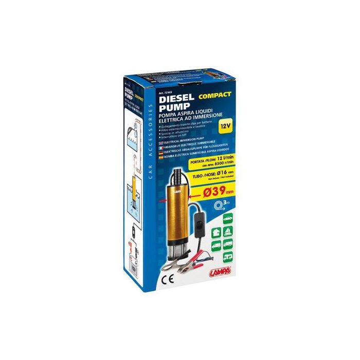  ΑΝΤΛΙΑ ΑΝΑΡΟΦΗΣΗΣ DIESEL ΗΛΕΚΤΡΙΚΗ 12V 12Lt/min 