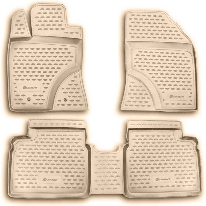  TOYOTA AVENSIS 01/2009-2015 ΜΑΡΚΕ ΠΑΤΑΚΙΑ ΣΕ ΣΚΑΦΗ TPE ΛΑΣΤΙΧΟ ΣΕ ΜΠΕΖ ΧΡΩΜΑ NOVLINE - 4 ΤΕΜ. 