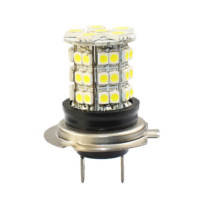  H7 12V PX26d 6W LED 6xSMD5050 PREMIUM ΛΕΥΚΟ 1ΤΕΜ. 
