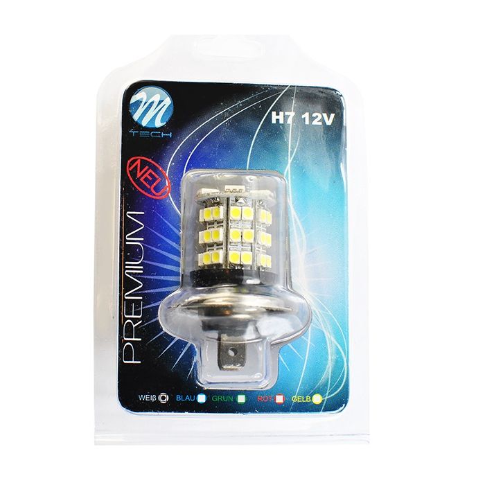  H7 12V PX26d 6W LED 6xSMD5050 PREMIUM ΛΕΥΚΟ 1ΤΕΜ. 
