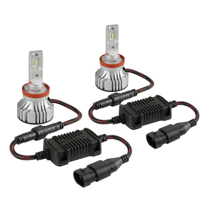  H8/H9/H11/H16 9-32V 6.500K 6.000lm 72W PGJ19-X HALO LED SERIE 7 COMPACT 8LED CREE 2ΤΕΜ. LED KIT 