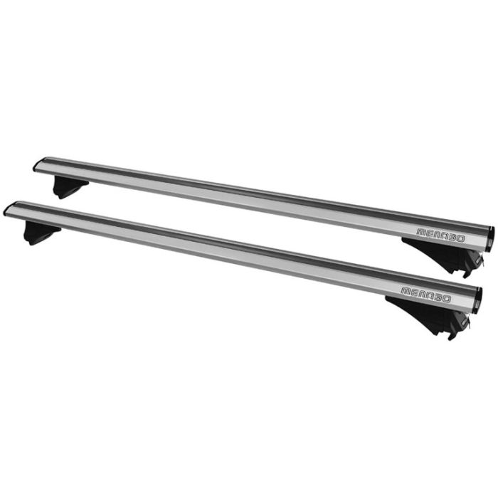  ΜΠΑΡΕΣ ΟΡΟΦΗΣ ΑΛΟΥΜΙΝΙΟΥ LEOPARD 120 cm MENABO (STANDARD - RAISED/FLUSH RAILS) - 2 ΤΕΜ. 