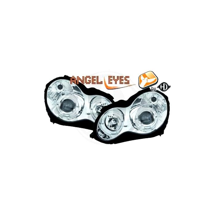  MERCEDES C-KLAS W203 07.00+ ANGELEYES CHROME 