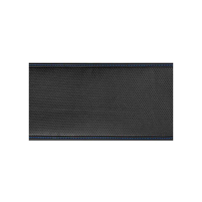  ΚΑΛΥΜΜΑ ΤΙΜΟΝΙΟΥ ΦΟΡΤΗΓΟΥ 42/44cm (S) SKIN-COVER ΜΑΥΡΟ ΜΕ ΜΠΛΕ ΡΑΦΗ ΕΛΑΣΤΙΚΟ 2mm ΠΑΧΟΣ 