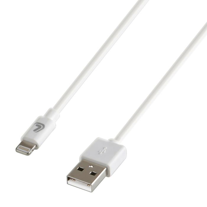  ΚΑΛΩΔΙΟ ΦΟΡΤΙΣΗΣ ΚΑΙ ΣΥΓΧΡΟΝΙΣΜΟΥ APPLE 8PIN 200cm ΛΕΥΚΟ ESSENTIALS LAMPA - 1 TEM. 