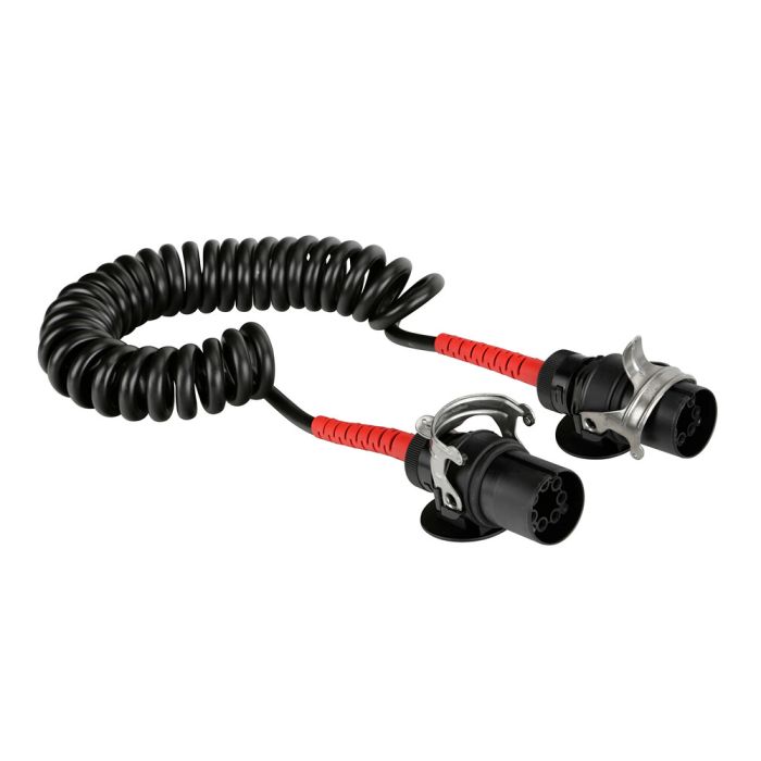  ΚΑΛΩΔΙΟ ΓΙΑ ΤΡΕΙΛΕΡ ΣΕ ΣΠΙΡΑΛ ΜΕ 7PIN 4,5m ISO7638-1 EBS/ABS ADR ΜΑΥΡΟ/ΚΟΚΚΙΝΟ REFLEXALLEN LAMPA - 1 TEM. 