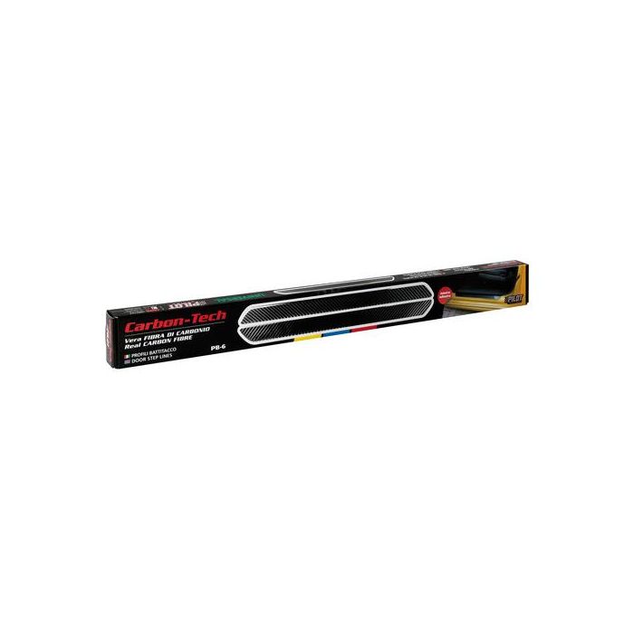  ΜΑΡΣΠΙΕ ΠΟΡΤΑΣ ΕΣΩΤΕΡΙΚΑ (L) 600x36mm CARBON-TECH 2ΤΕΜ. 