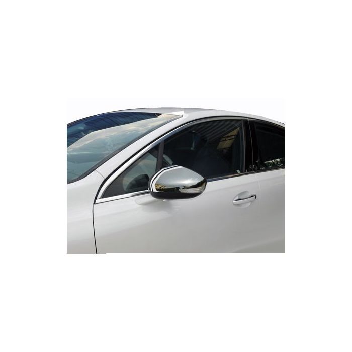  CITROEN C4 PICASSO / GRAND PICASSO II MPV 2013+  / DS5 / PEUGEOT 508 ΚΑΠΑΚΙΑ ΚΑΘΡΕΦΤΩΝ ΧΡΩΜΙΟ 2 ΤΕΜ. ΜΕΤΑΛΛΙΚΑ 