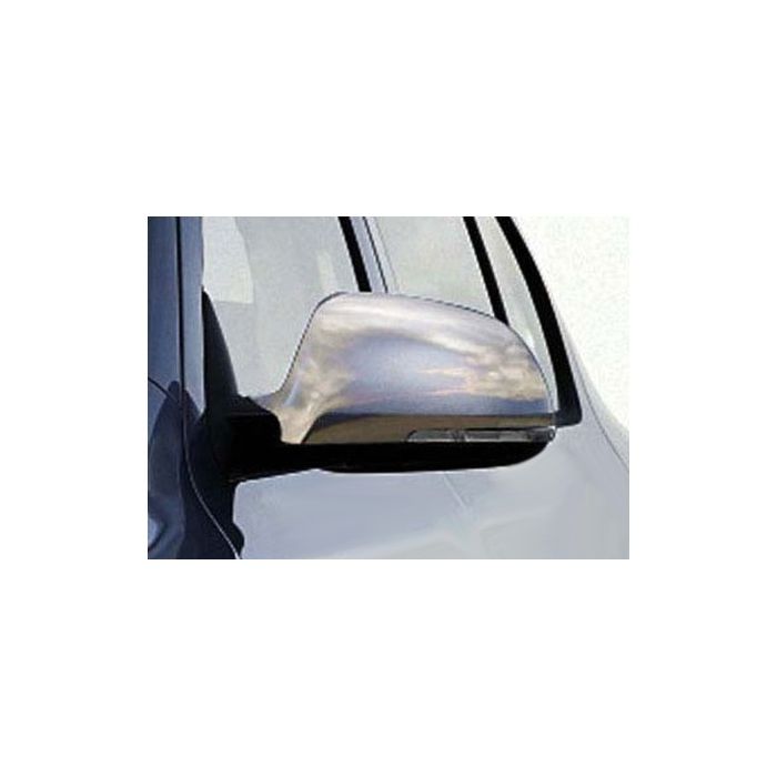  SKODA OCTAVIA A5 4D / SW 2009-2013 / SKODA SUPERB II SD 2008-2015 ΚΑΠΑΚΙΑ ΚΑΘΡΕΦΤΩΝ ΧΡΩΜΙΟΥ 2 ΤΕΜ. ΜΕΤΑΛΛΙΚΑ 