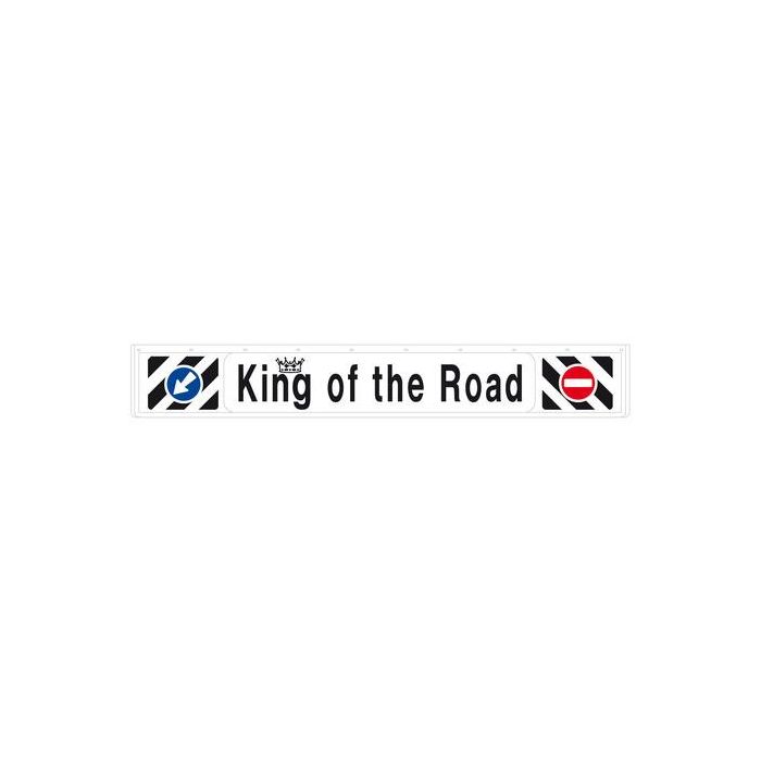  ΛΑΣΠΩΤΗΡΑΣ ΦΟΡΤΗΓΟΥ 3D KING OF THE ROAD ΛΕΥΚΟΣ 240x35cm ΜΕ ΕΝΔΕΙΞΗ ΠΡΟΣΠΕΡΑΣΗΣ 1ΤΕΜ. 