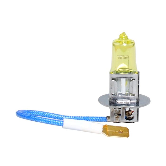  H3 12V 55W PK22s POWERTEC RETRO (ΚΙΤΡΙΝΕΣ ΛΑΜΠΕΣ) 2ΤΕΜ. 